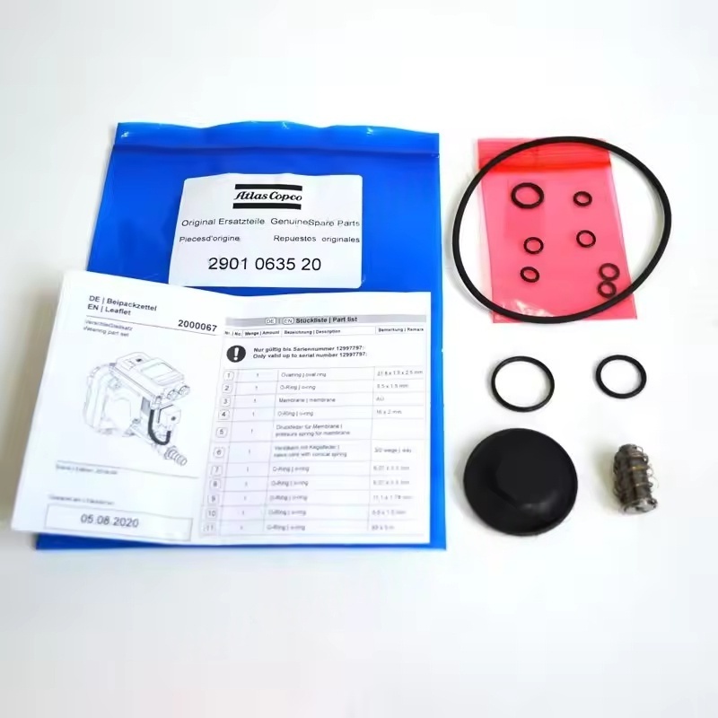 اصلی 2901063520 ATLAS COPCO EWD330 ELECTRONIC DRAIN VALVE VALVE SOLENOID