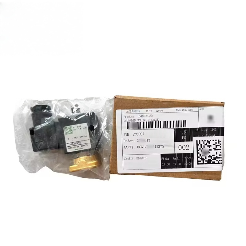 1641002330 دریچه solenoid برای قطعات اصلی کمپرسور هوا Atlas Copco