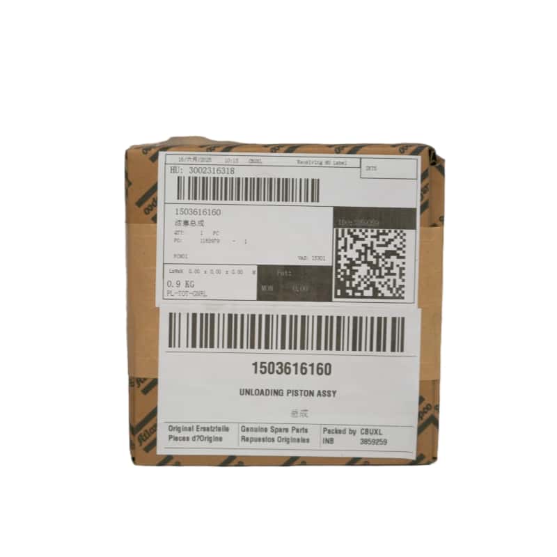 Atlas COPCO 1503616160 بارگیری پیستون Assy برای کمپرسورهای پیستون