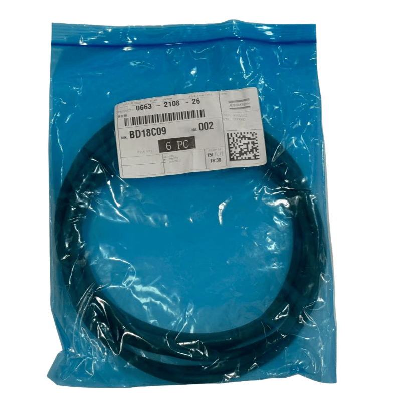 Atlas Copco Air Compressor O-Ring 0663210826 اصلی