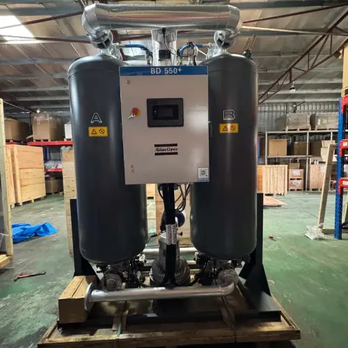 درایر هوا خشک کن جذبی اطلس کوپکو BD550+ Desiccant Adsorption Air Dryer Atlas Copco Air Dryer اصل