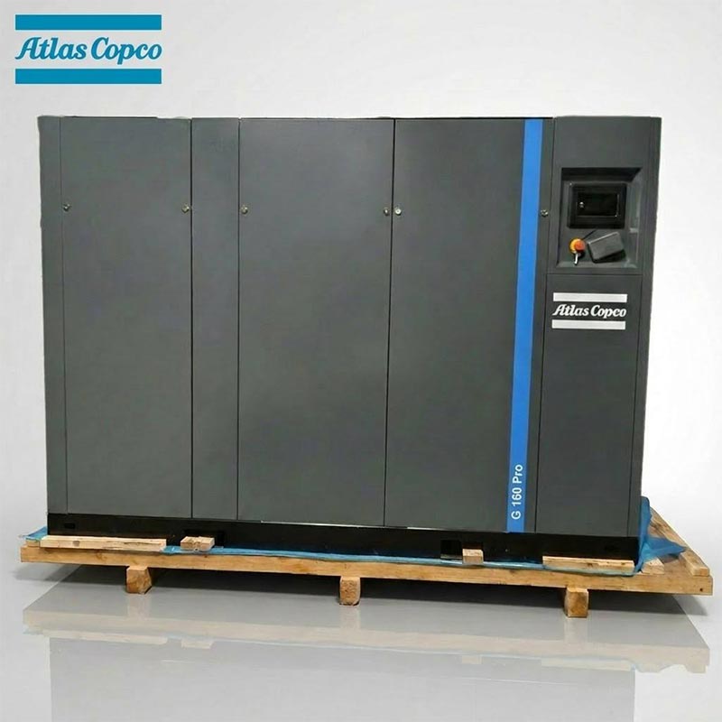 کمپرسور هوا پیچ دوار روغنی تزریقی Atlas Copco GA160 Pro 160kW 215HP 7.5 10Bar 1543CFM