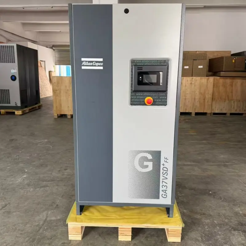 کمپرسور هوای پیچی تزریق روغن Atlas Copco GA37 VSD+ FF 37kW 50HP برای صنعت